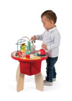 Stolik edukacyjny duży drewniany Baby Forest, JANOD - obrazek 6