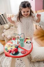 Stolik edukacyjny duży drewniany Baby Forest, JANOD - obrazek 14
