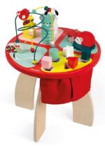 Stolik edukacyjny duży drewniany Baby Forest, JANOD - obrazek 9