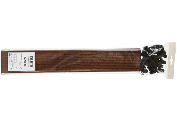 Paczka PACK A6 — deski drewniane GUMI WOOD i łączniki z kauczuku